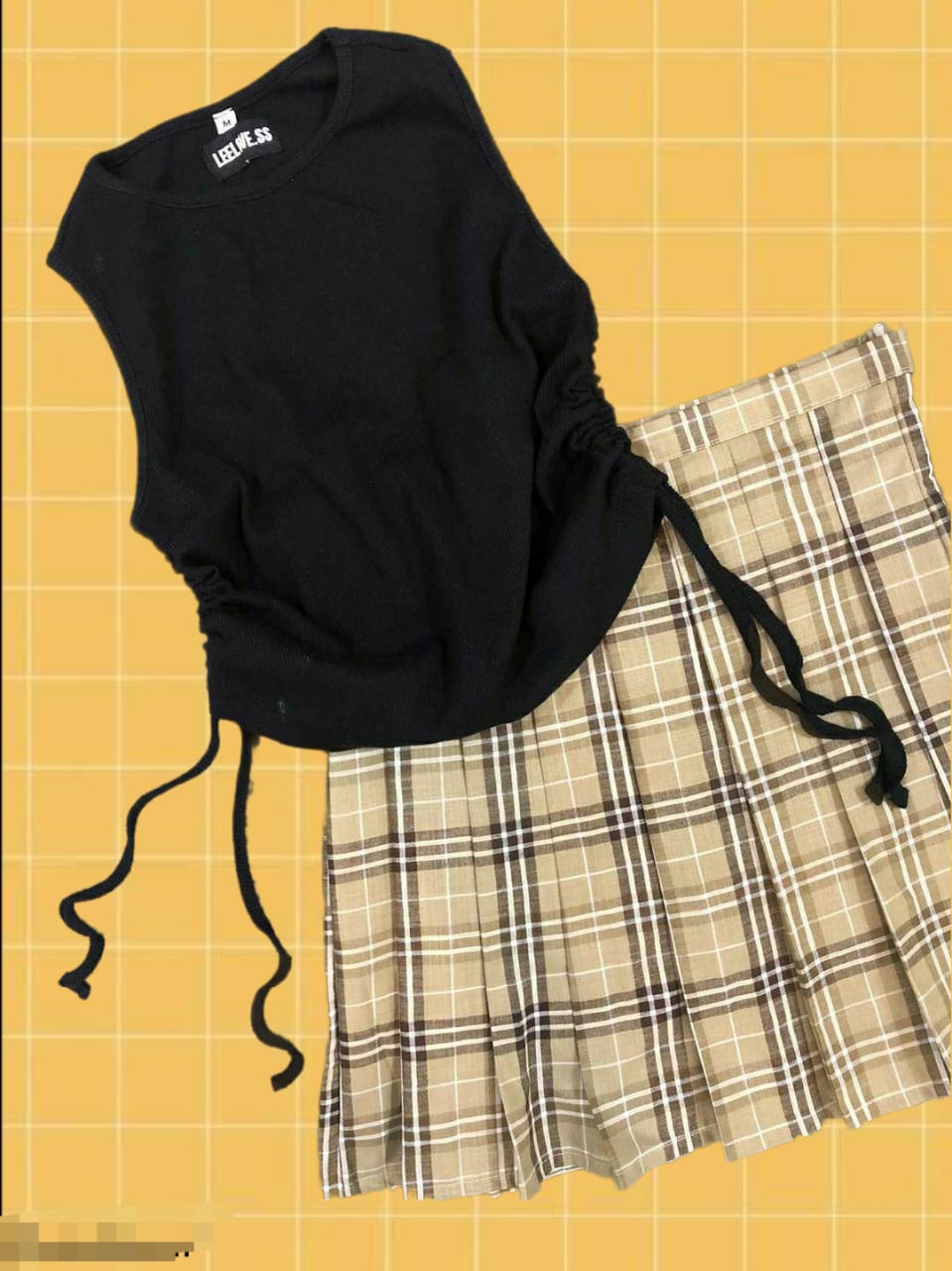 Brown Tennis Skirt